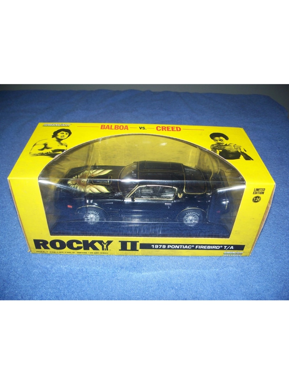 🇨🇦NOW $60🍀 Rocky II 1979 Pontiac Firebird Limited Edition 1/24 Scale Toy Car